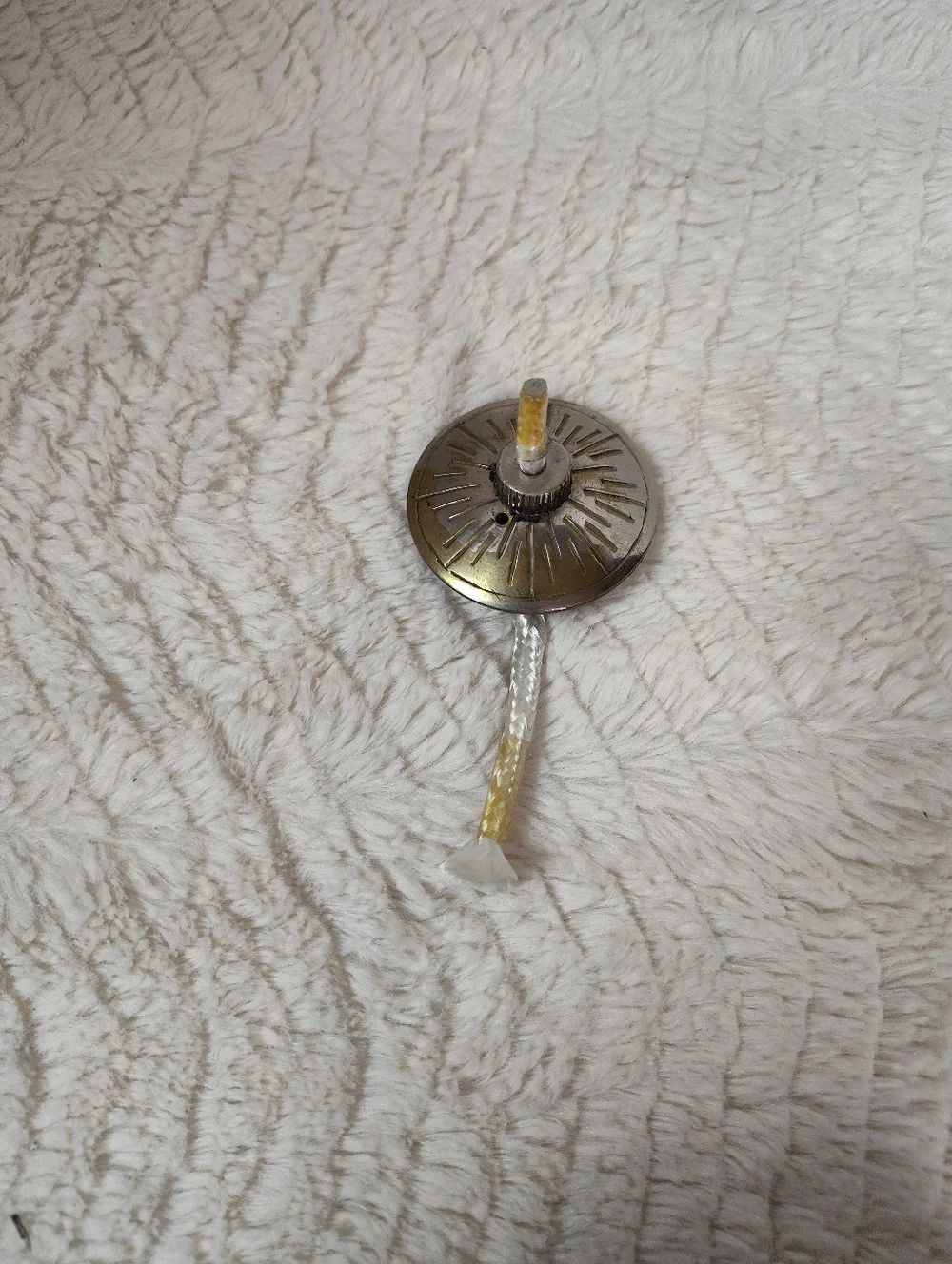 Rare West Elm Etched Metal Globe Ornament - Vintage Inspired Brass Tarnish
